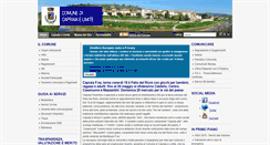 Desktop Screenshot of comune.capraia-e-limite.fi.it